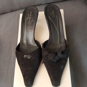Kate Spade suede mule in of TLC